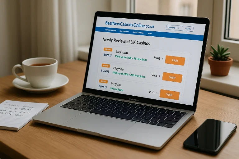 Why Should UK Players Explore New Online Casino BestNewCasinosOnline.co.uk?