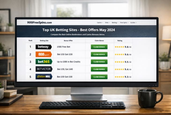 Bet Sites www.900Freespins.com