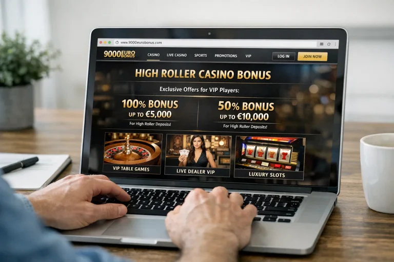 High Roller Casino Bonus www.9000eurobonus.com
