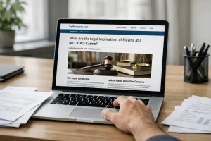 What Are the Legal Implications of Playing at a No CRUKS Casino