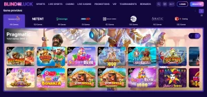 Blindluck – Best for Game Library and Multi-Currency Support
