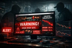 What Risks Does Casino4Aces Highlight About Using No KYC Crypto Casinos